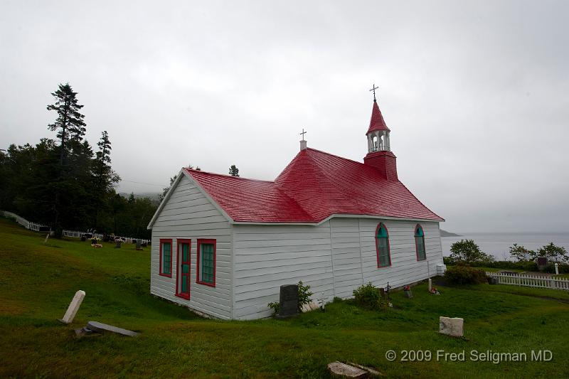 20090830_151050 D3.jpg - Restored Old Church, Tadoussac, Quebec